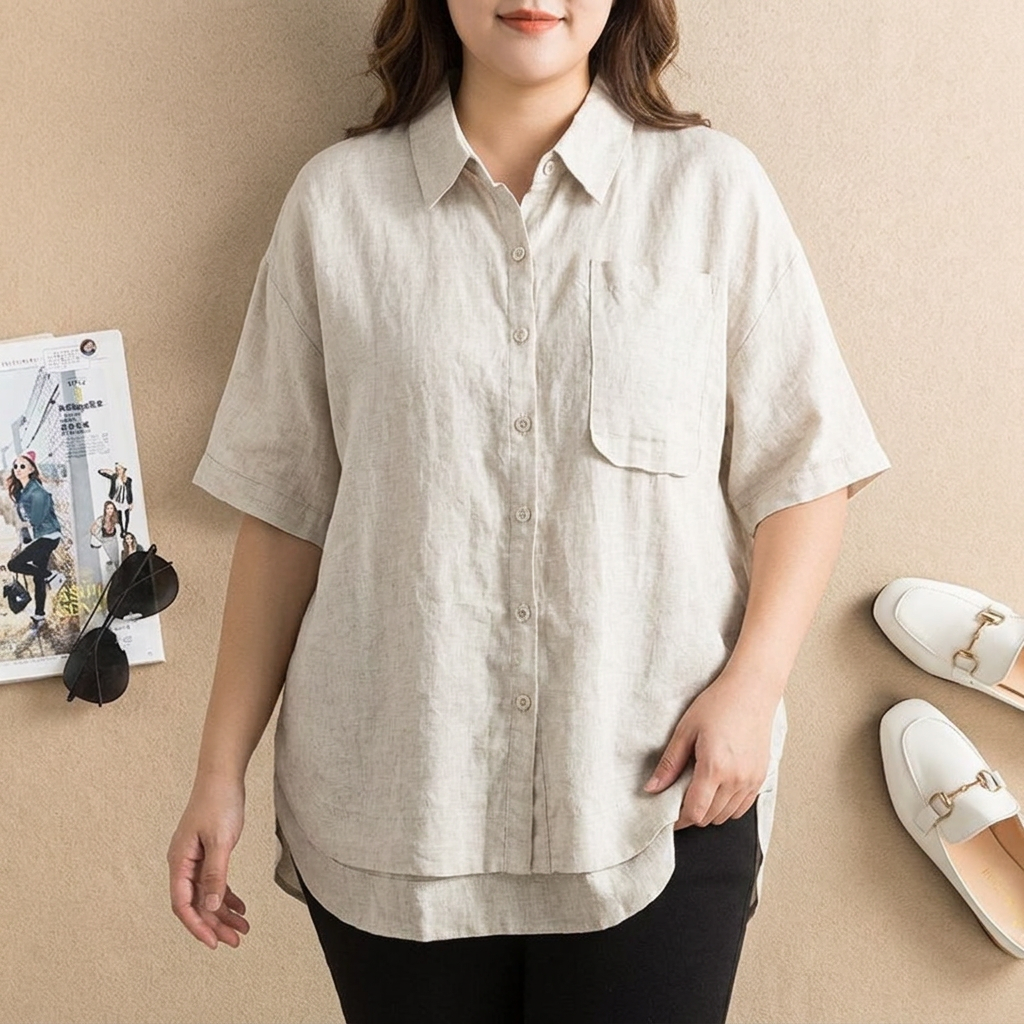 Clover - Pure Cotton Flex Women Kurta Shirt