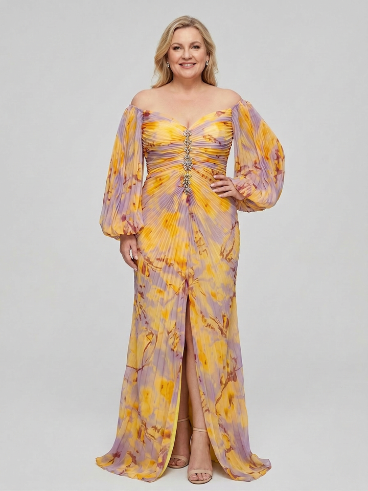 Noa - Elegant Dress with V-Neck