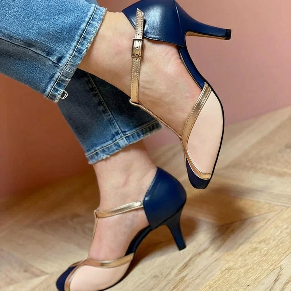 RETRO T-BAR HEELS