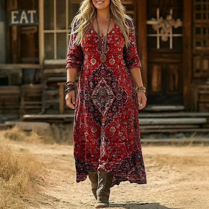 Winslow | Vintage-Inspired Long Sleeve Casual Dress