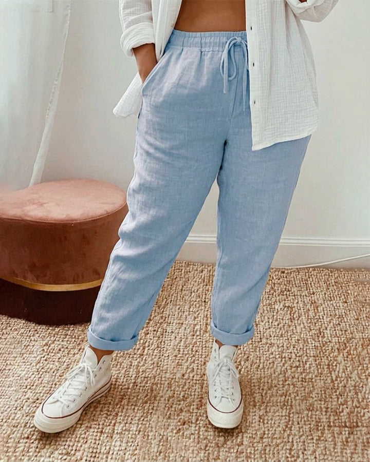 Noa | Casual &amp; Elegant Waistband Pant