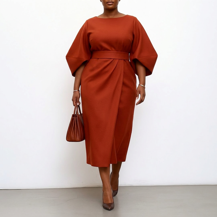 Zora | Maxi Dress with Batwing Sleeves