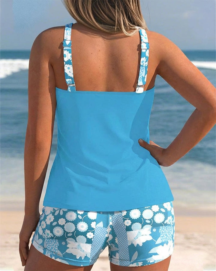 Freya | Two-Piece Swimsuit with Comfortable Fit and Floral Beach Style