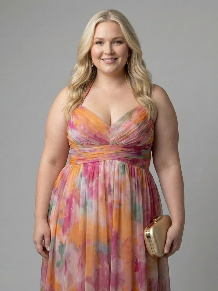 Stella &amp; Grace™ | Soft Wrap Maxi Dress