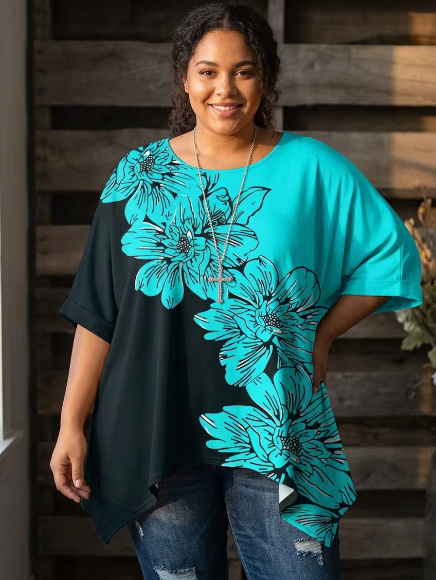 Rin | Vintage Bohemian Floral Print Women&
