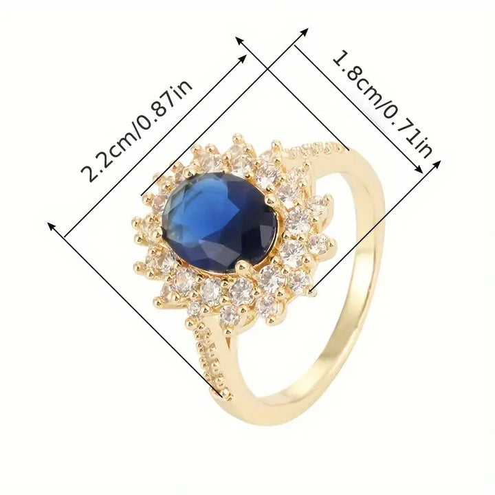 Galina Saphirae Ring | Gold