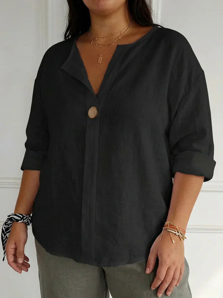 Vesper | Relaxed V-Neck Top