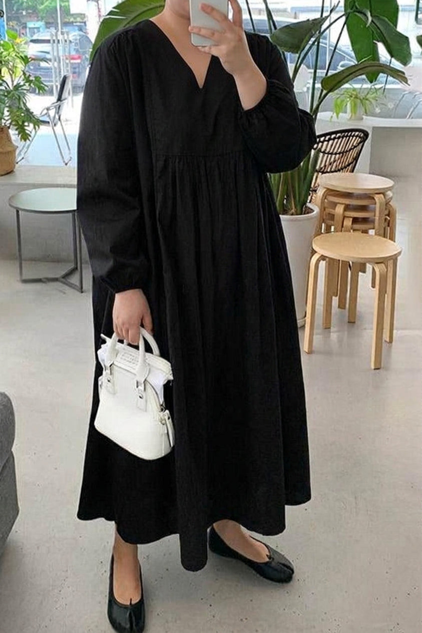 Shiloh - Midi Long Sleeve Dress