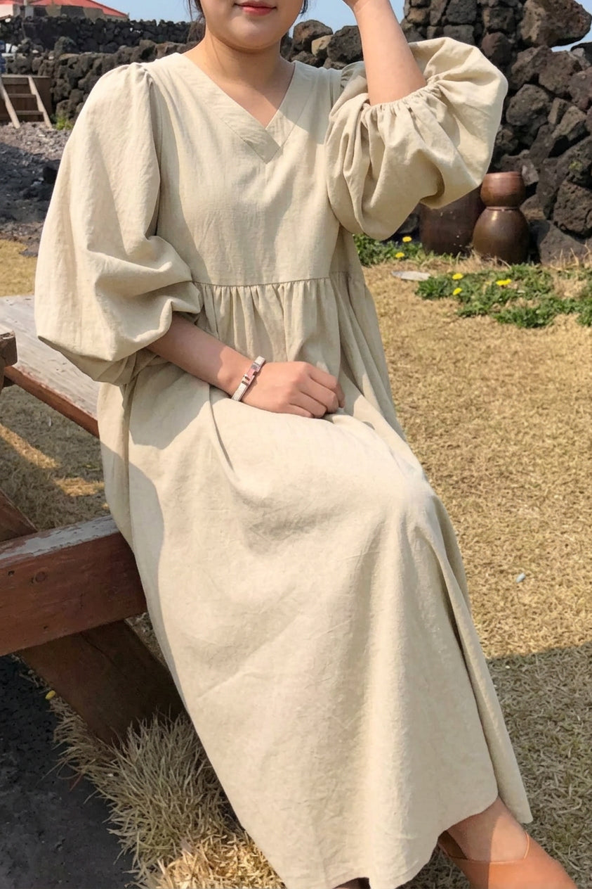 Shiloh - Midi Long Sleeve Dress
