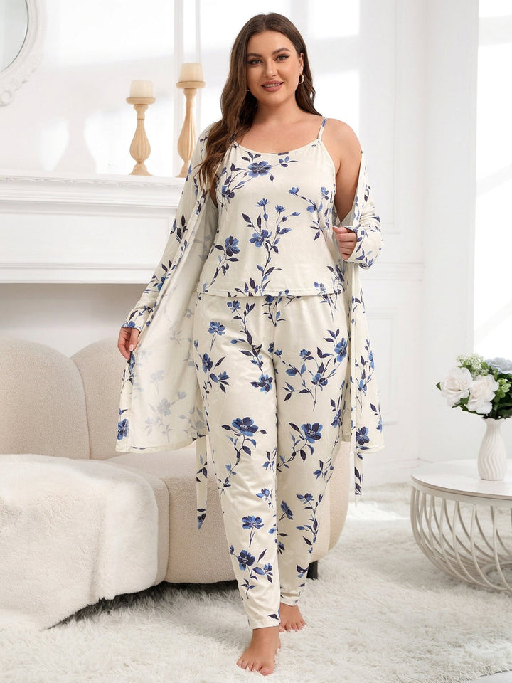 Nadya | Vintage Floral Pajama Set