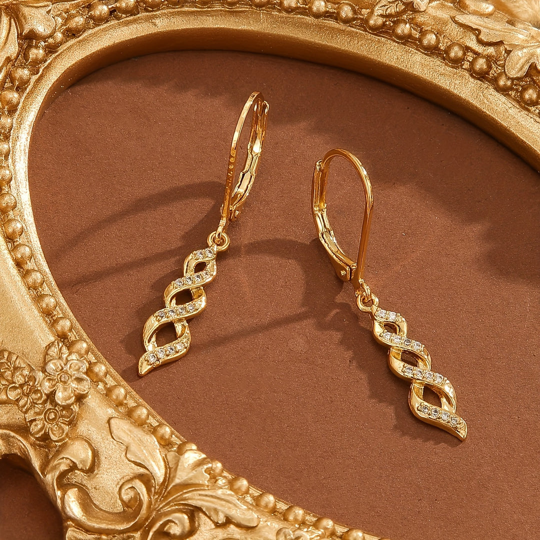 Vera Twist Ava Earrings | Gold