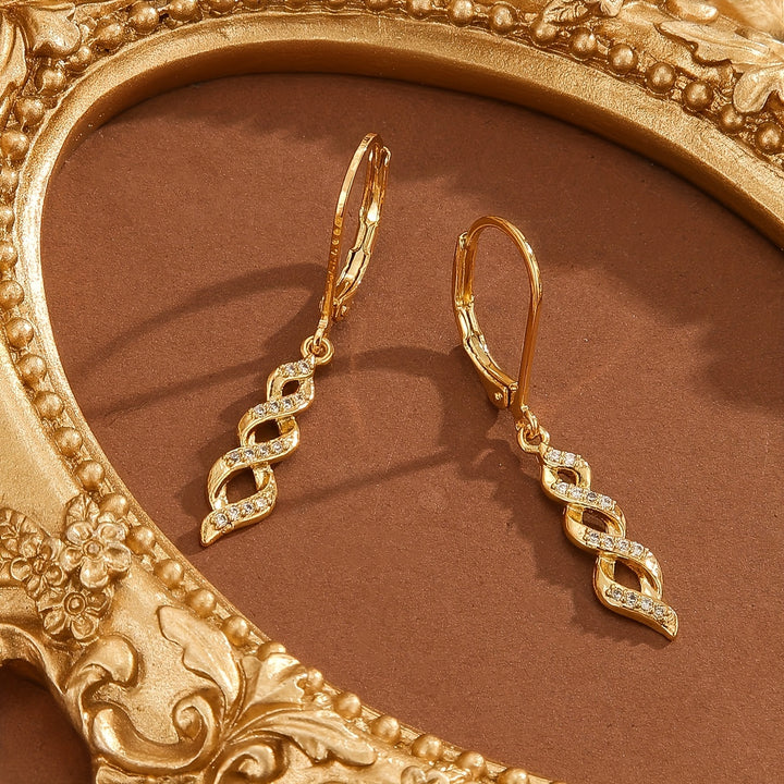Vera Twist Ava Earrings | Gold
