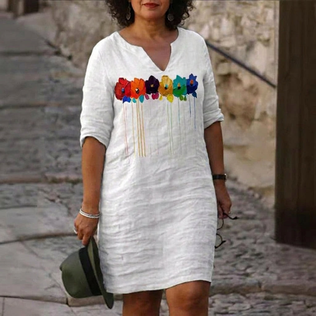 Amara Floral Dress: Effortless Everyday Elegance