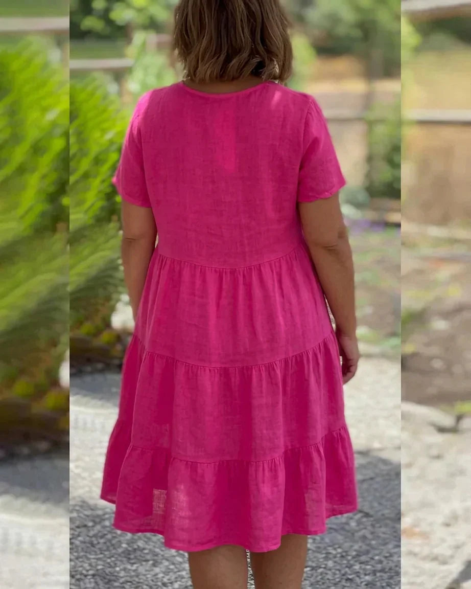 Beatrix - Casual Summer V-neck Dress