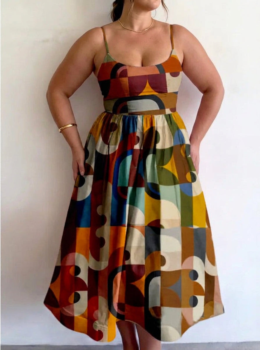 Persephone | Modern Muse Midi Dress
