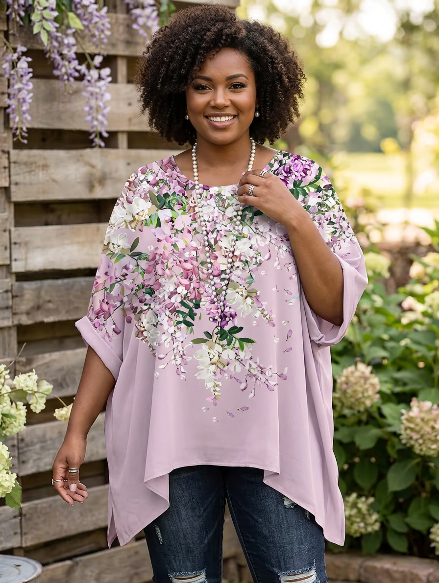 Noa | Vintage Bohemian Floral Print Women&