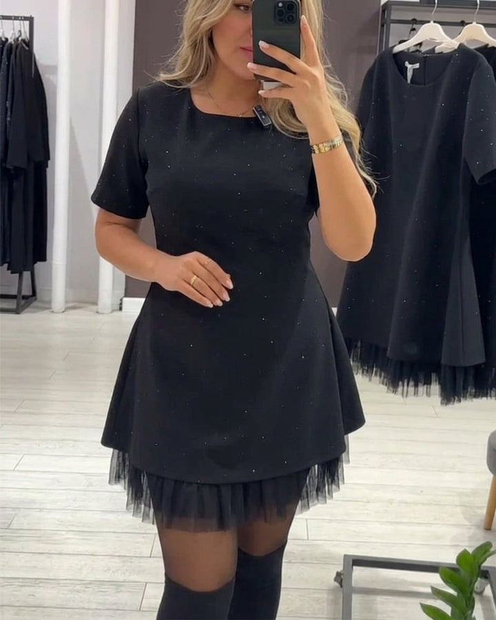 Mirabel - A-Line Patchwork Dress