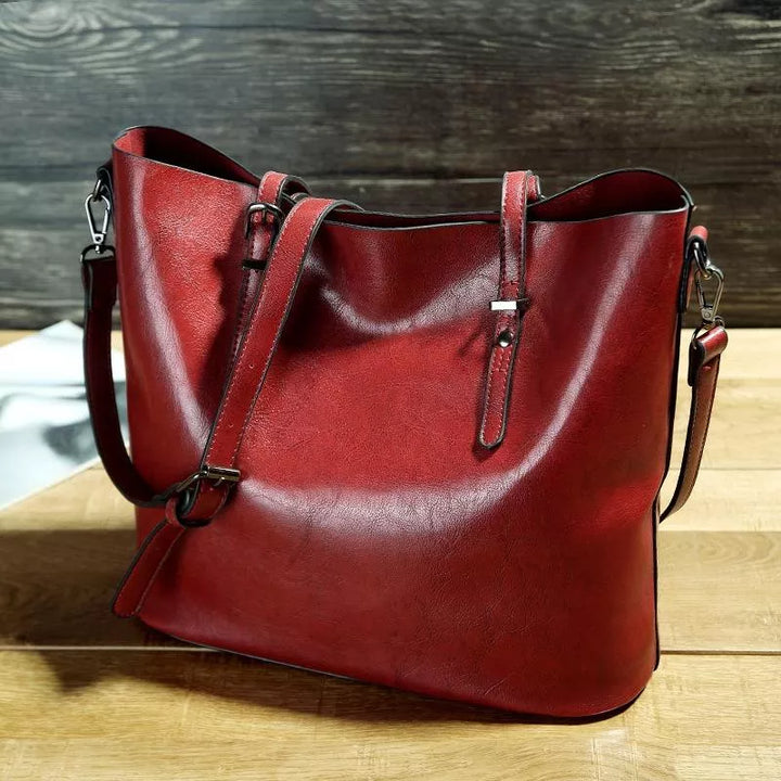 Katya - Vintage Leather Crossbody Bag