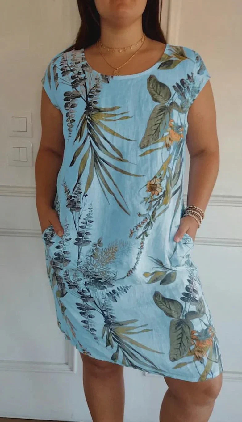 Adair | Linen Summer Dress