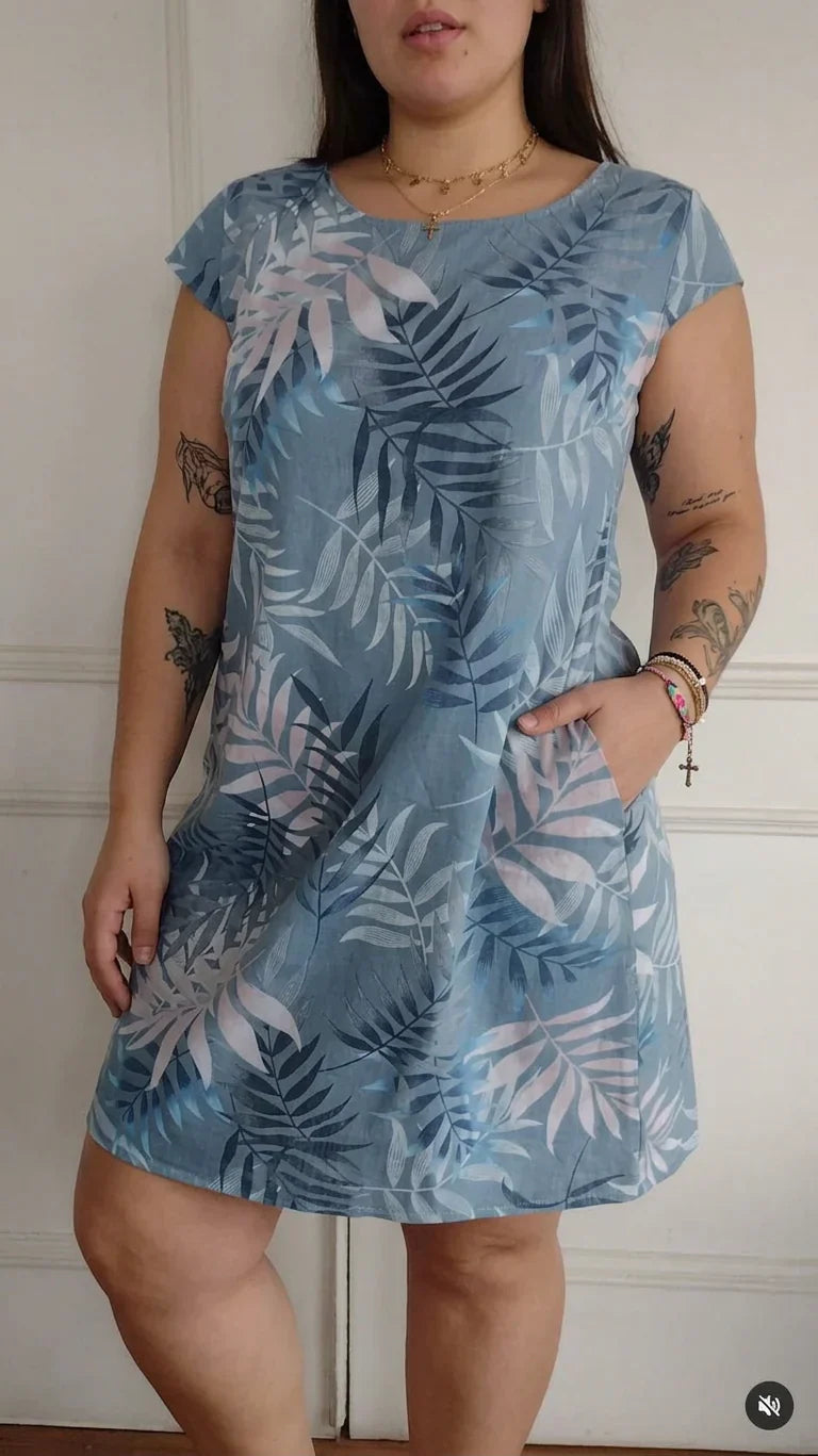 Adair | Linen Summer Dress