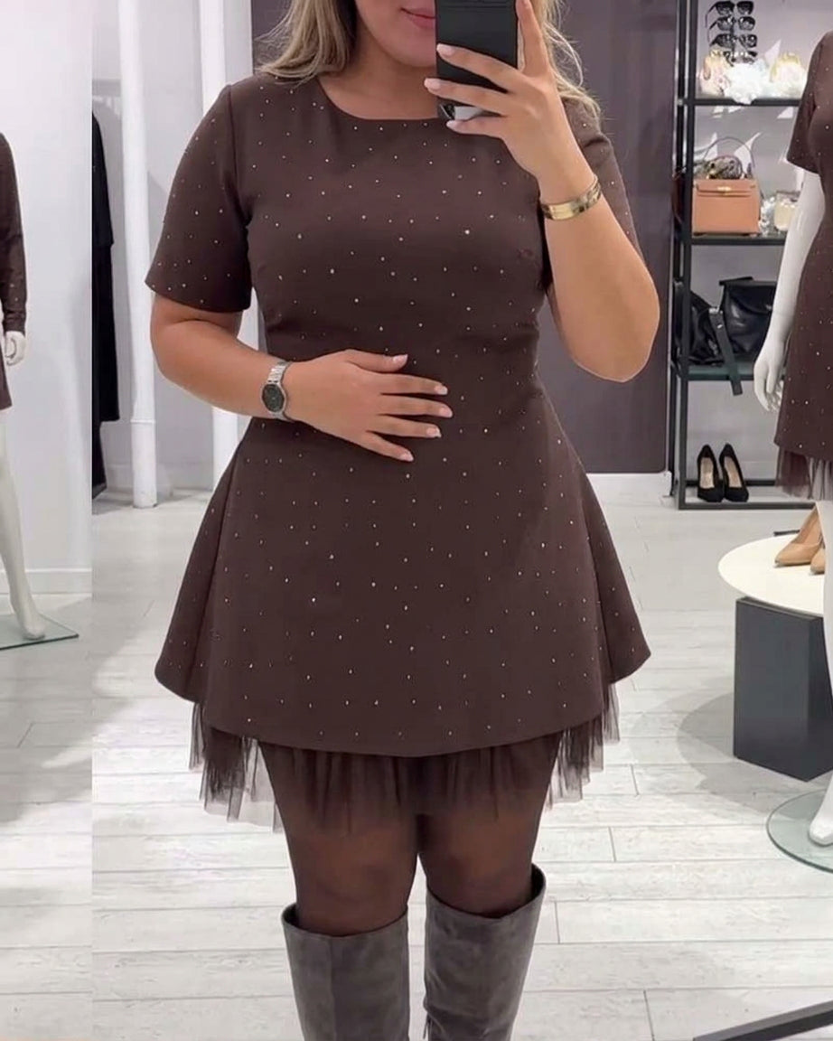 Mirabel - A-Line Patchwork Dress
