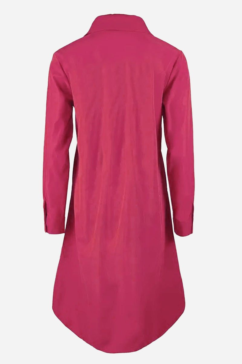 Edith - Long Shirt-Style Dress