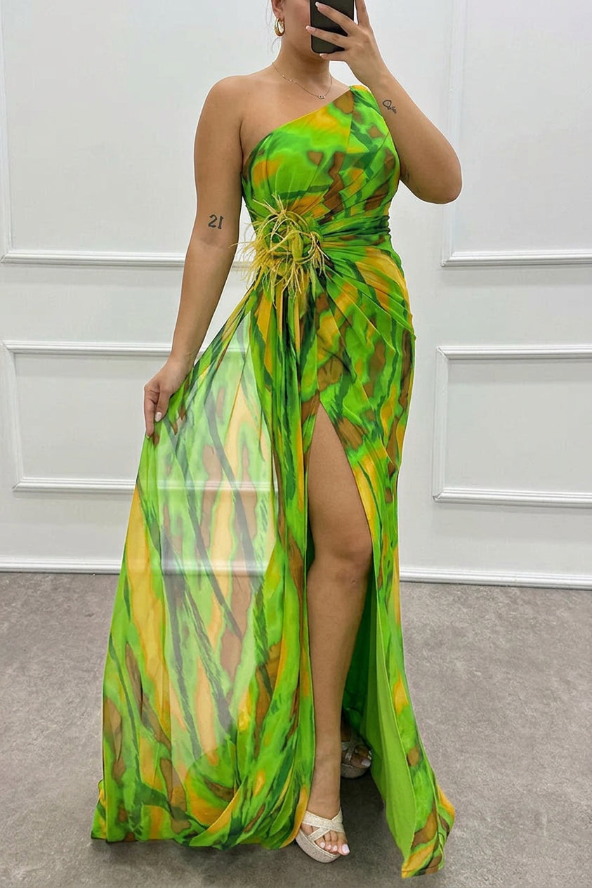 Etta | Vibrant Draped Dress