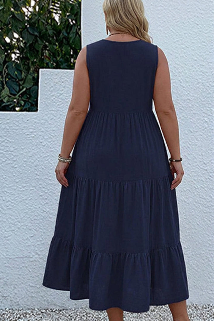 Calla - Tiered Midi Dress