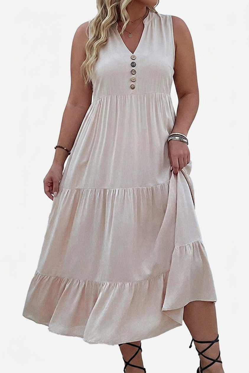 Calla - Tiered Midi Dress