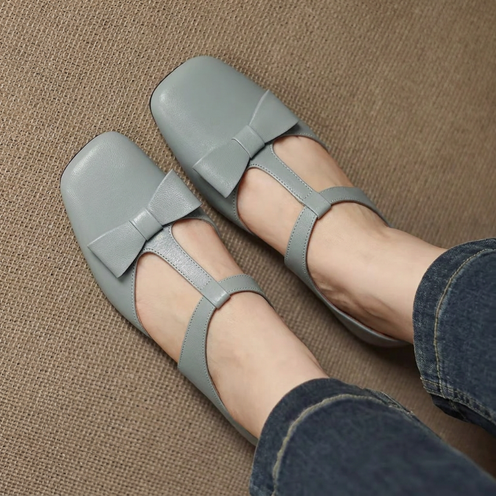 Ula | Square Toe Slippers