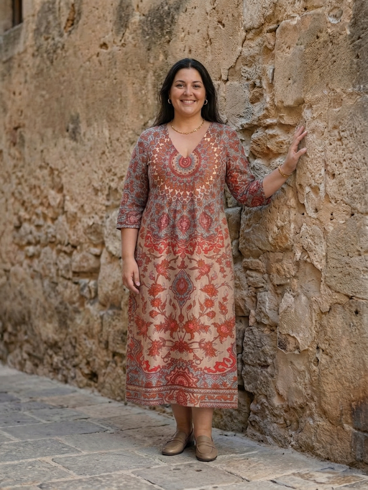 Rosa | Balanced Fit Midi Dress