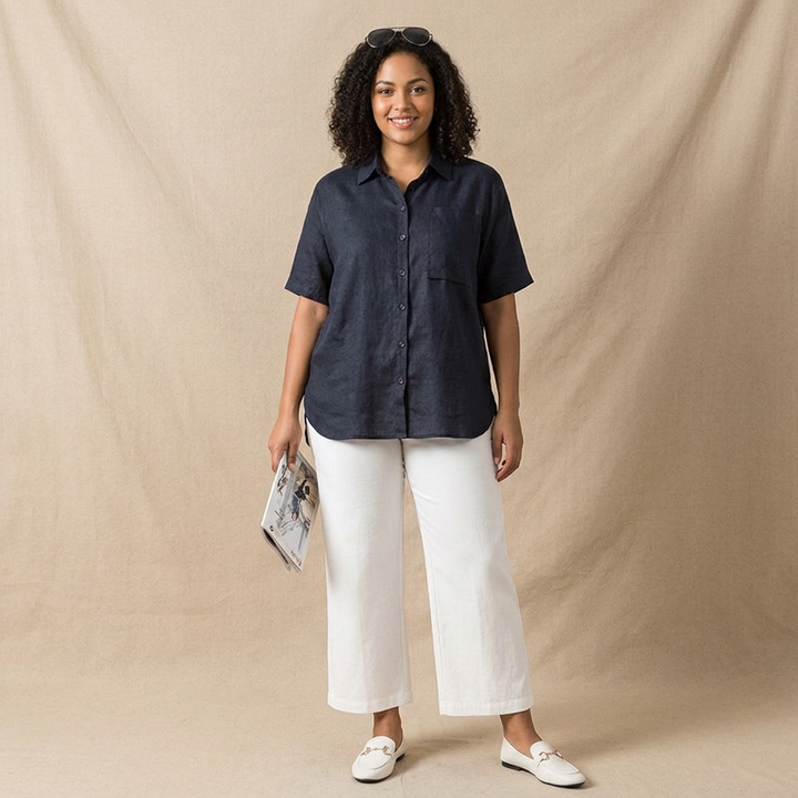 Clover - Pure Cotton Flex Women Kurta Shirt