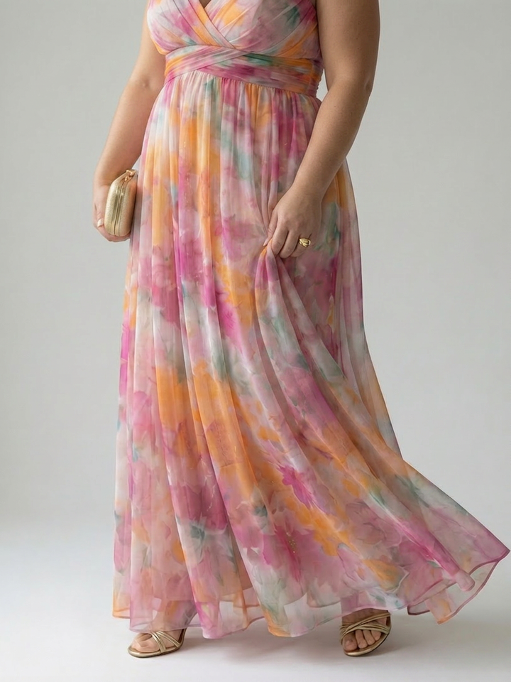 Stella &amp; Grace™ | Soft Wrap Maxi Dress