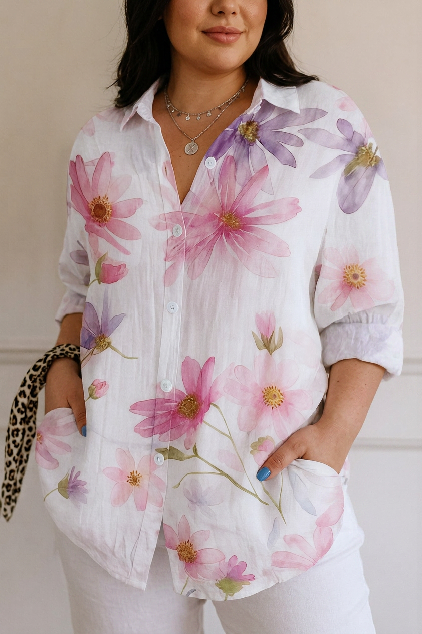 Arabella | Patterned Blouse