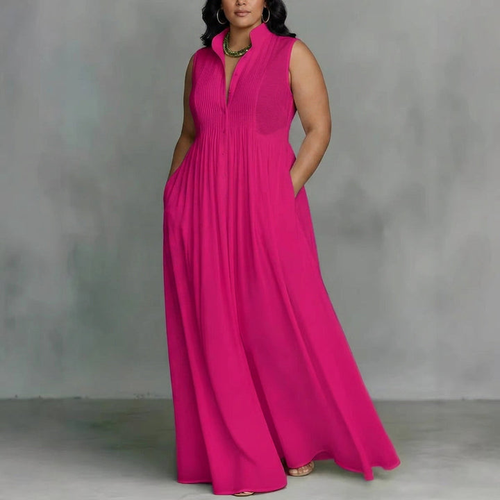 Vera French Dress: Elegant Ribbon-Tie Charm