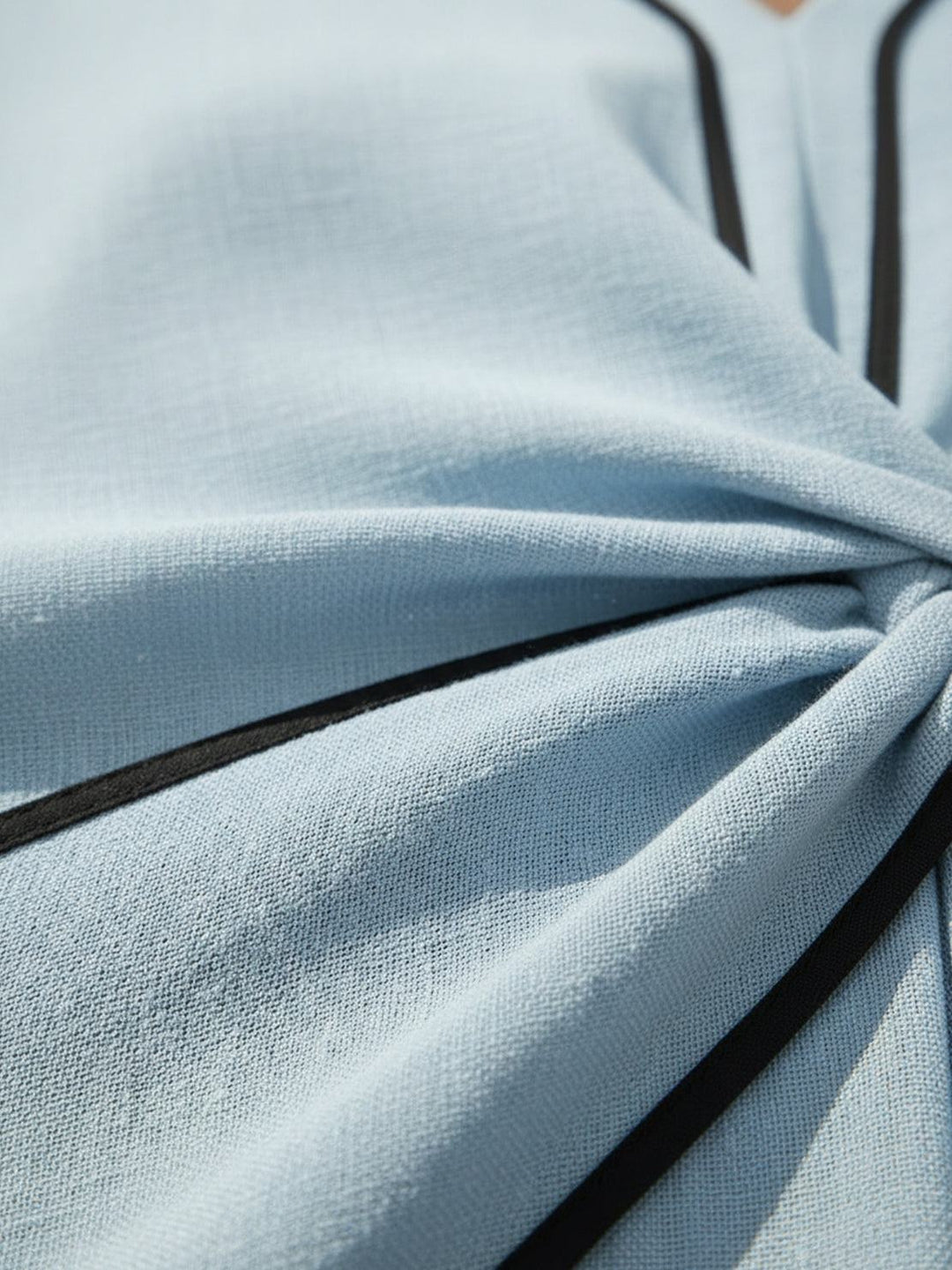 Sora - Knot-Waist Flowing Dress