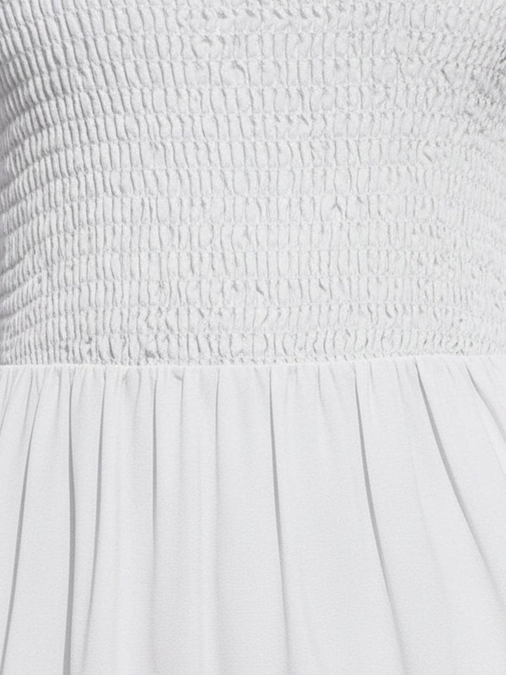 Cassia - Smocked Sleeveless Maxi Dress