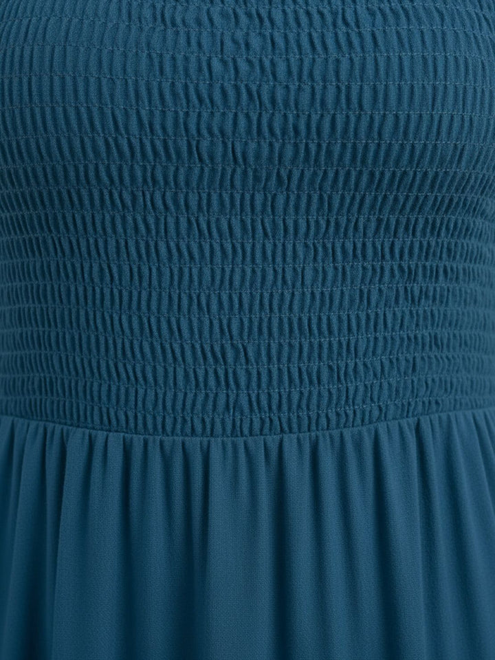 Cassia - Smocked Sleeveless Maxi Dress