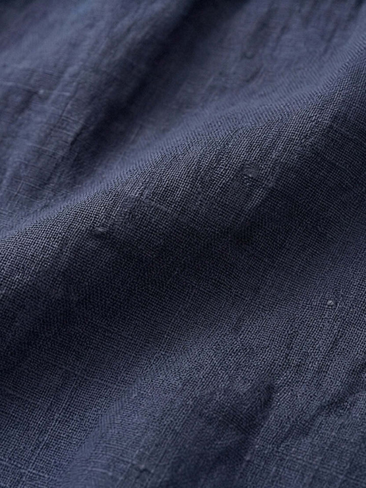 Saskia  - Linen Midi Dress