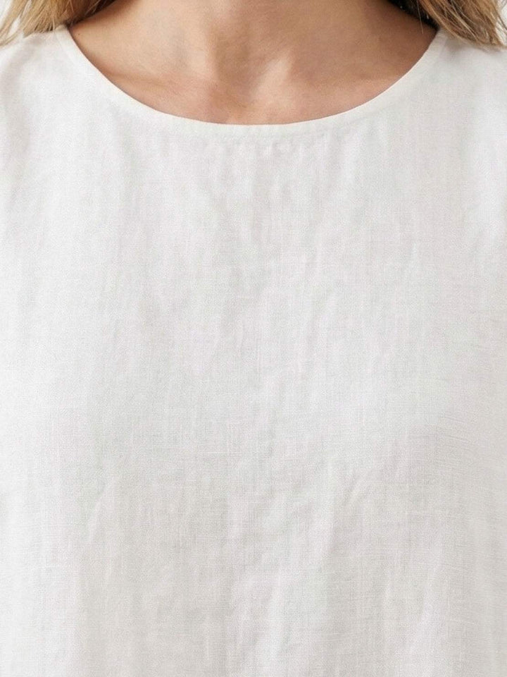 Marlow - Cotton Linen Sleeveless Dress