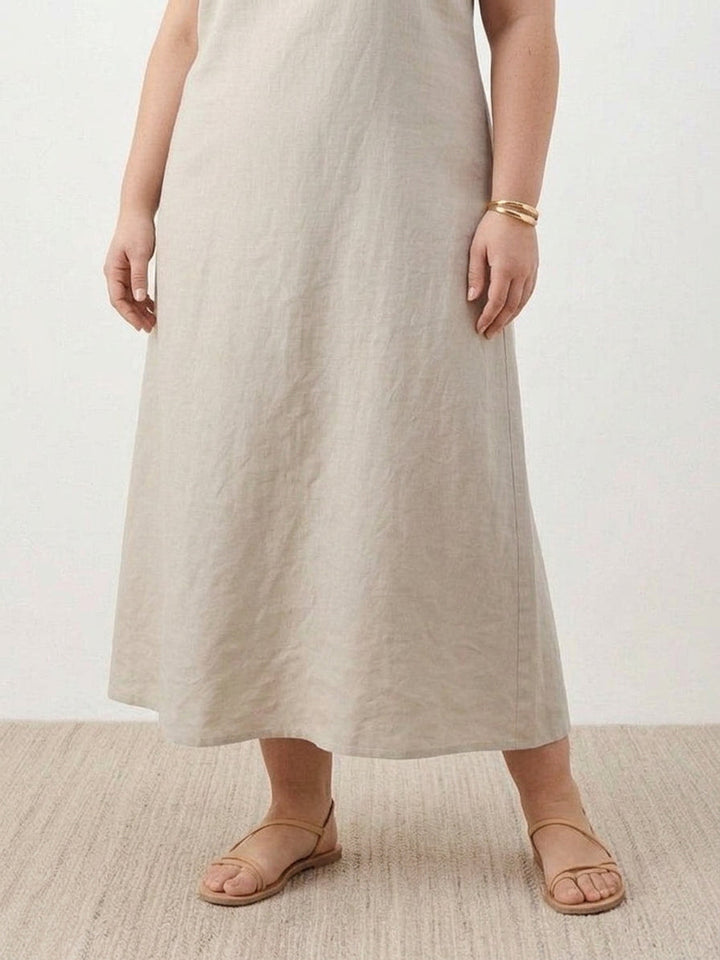 Marlow - Cotton Linen Sleeveless Dress