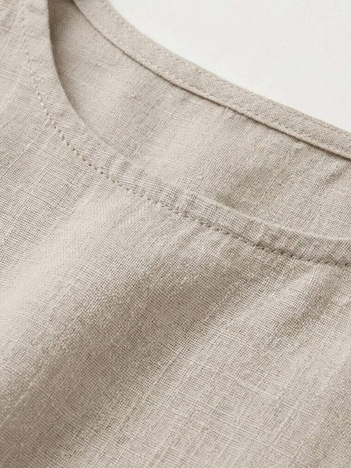 Marlow - Cotton Linen Sleeveless Dress
