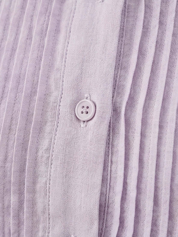 Olwen - Cotton Linen Midi Dress