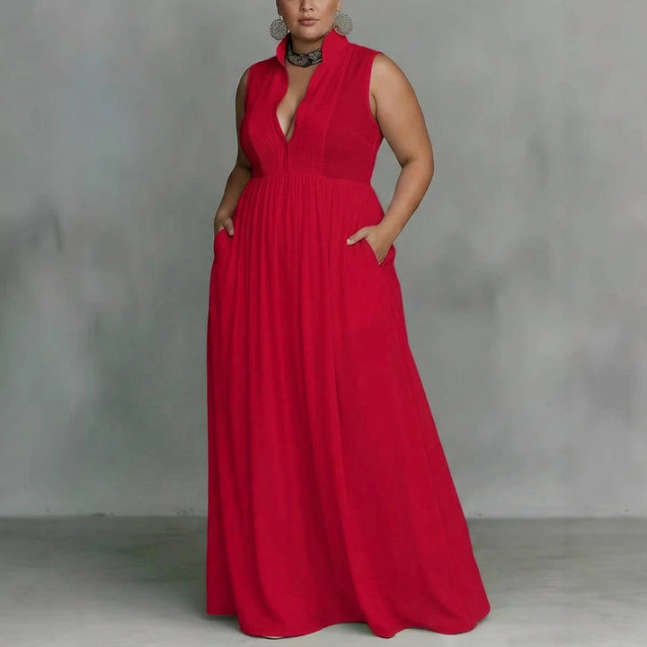 Vera French Dress: Elegant Ribbon-Tie Charm