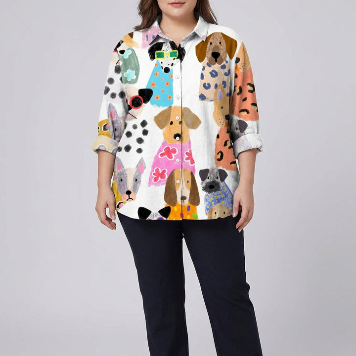 Ondine | Elegant linen summer blouse