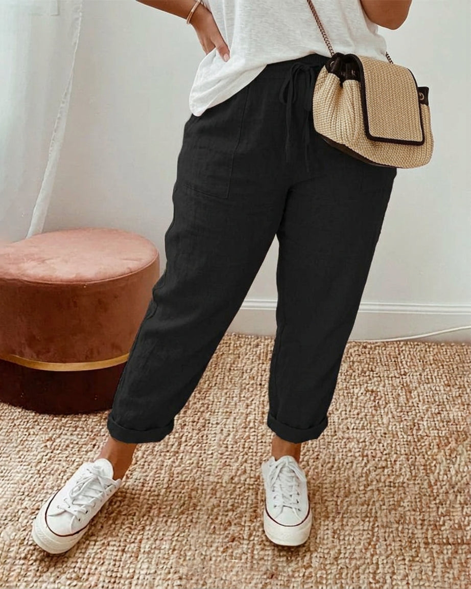 Noa | Casual &amp; Elegant Waistband Pant