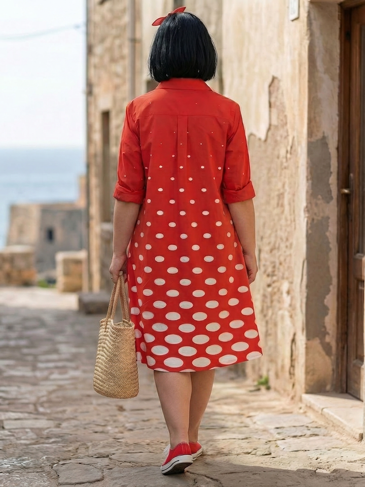 Frankie | Bright Day Dot Dress