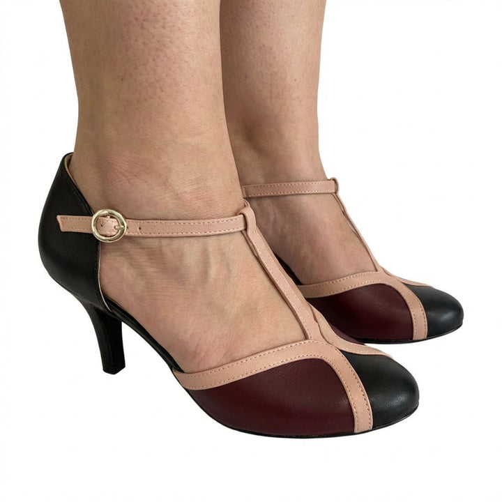 RETRO T-BAR HEELS