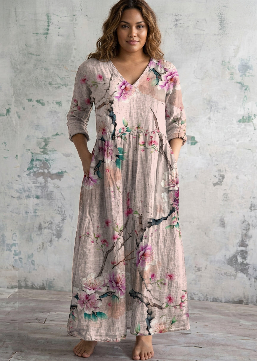 Coraline | Blossom Breeze Maxi Dress