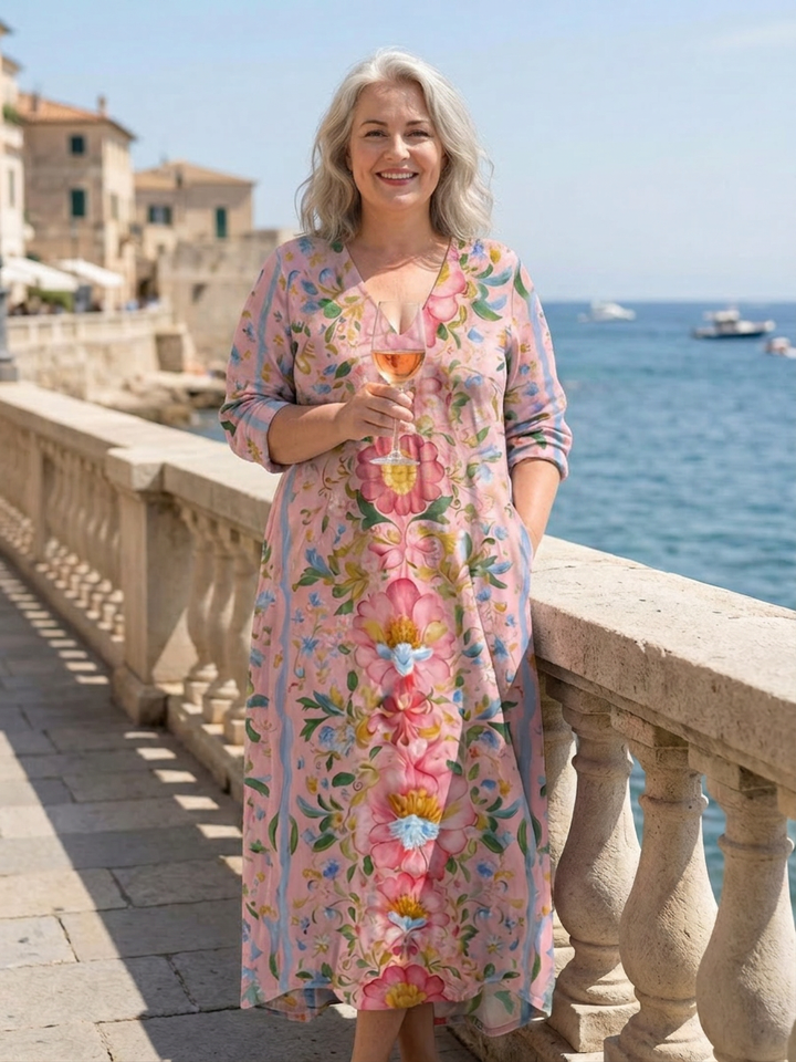 Lark | Light Form Floral Midi Dress